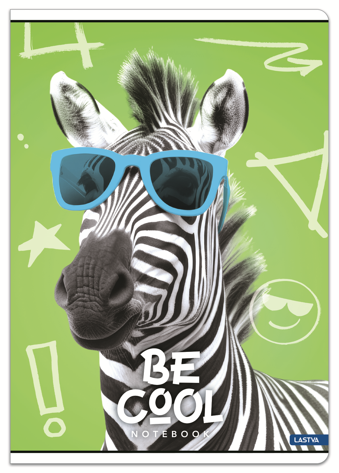 SVESKA A4 USKA I ŠIROKA LINIJA BE COOL (više dezena) - Knjižara Riznica Beograd